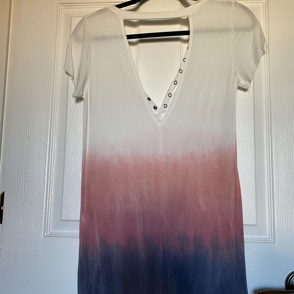 American Eagle Tie Dye Soft & Sexy Tee